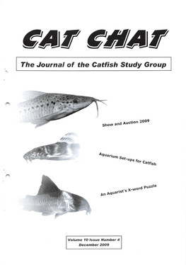 The Journal of the Catfish Study Group