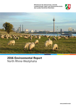 2016 Environmental Report, North Rhine-Westphalia