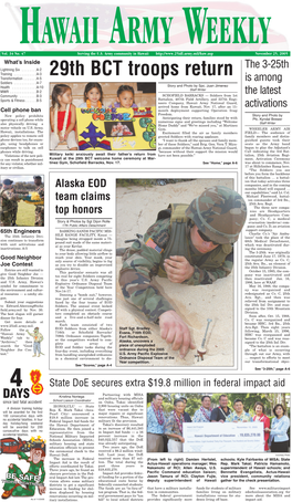 Hawaii Army Weekly NEWS & COMMENTARY November 25, 2005