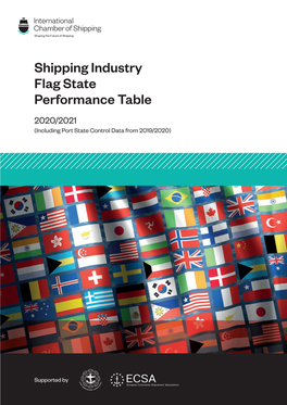 Shipping Industry Flag State Performance Table 2020/2021 (Including Port State Control Data from 2019/2020)