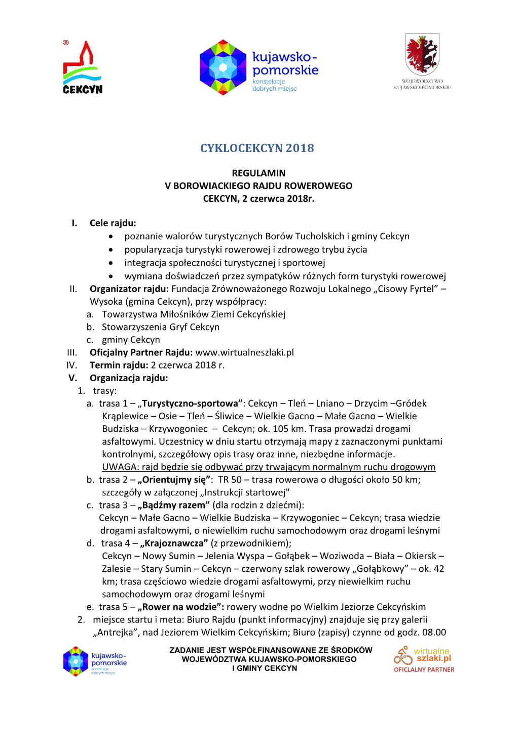 Cyklocekcyn 2018