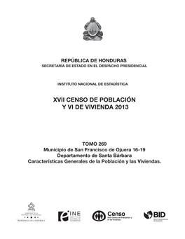 Xvii Censo De Población Y Vi De Vivienda 2013