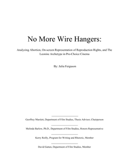 No More Wire Hangers