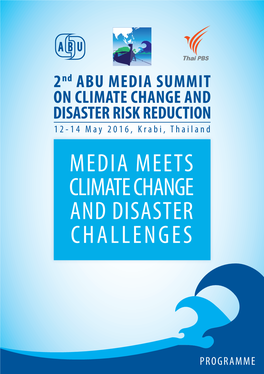 Media Meets Climate Change and Disaster Challenges