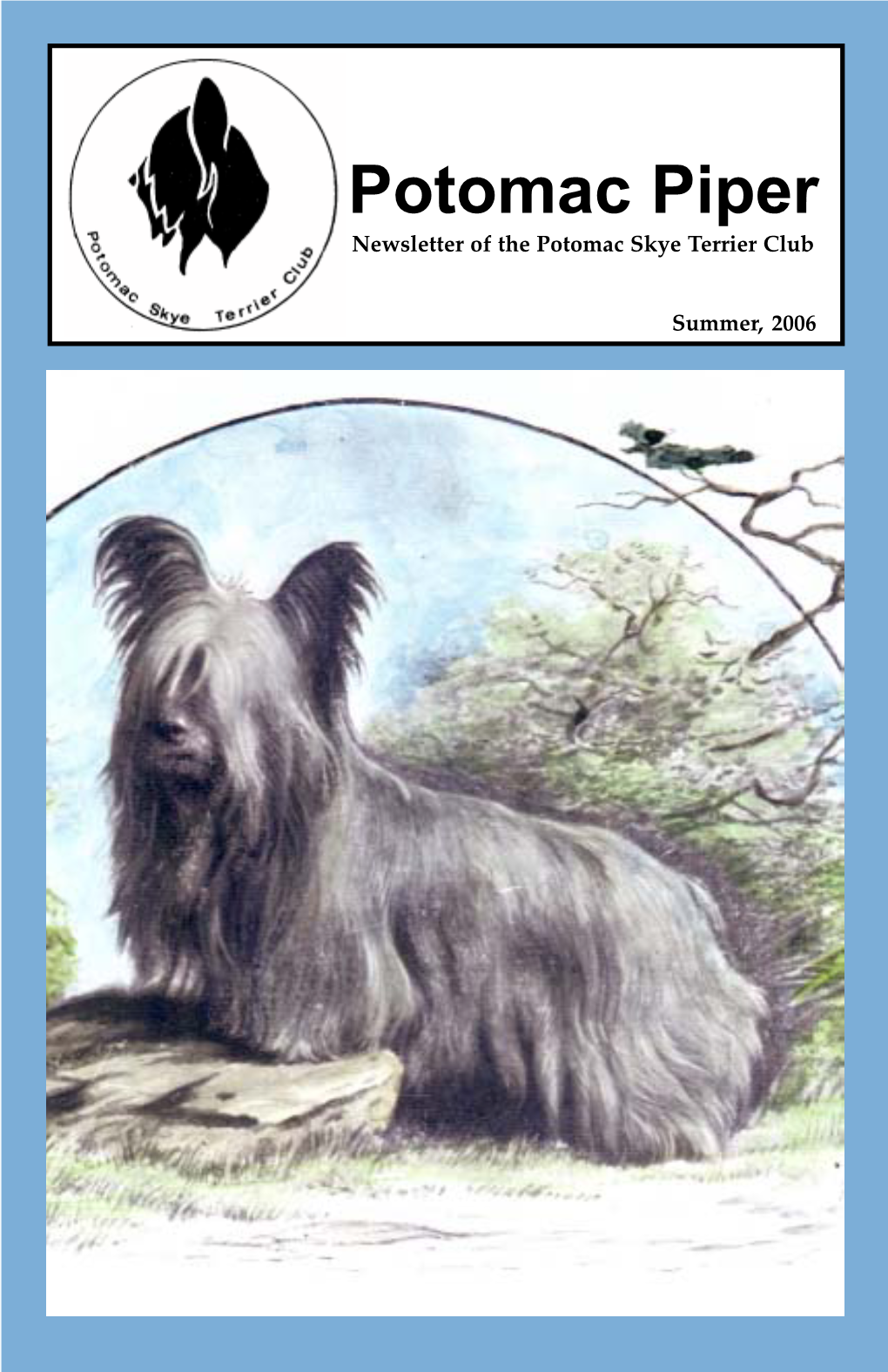 Potomac Piper Newsletter of the Potomac Skye Terrier Club