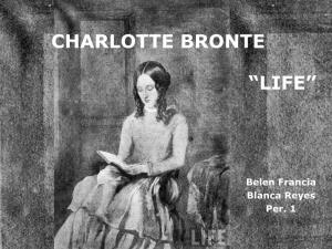 “Life” Charlotte Bronte
