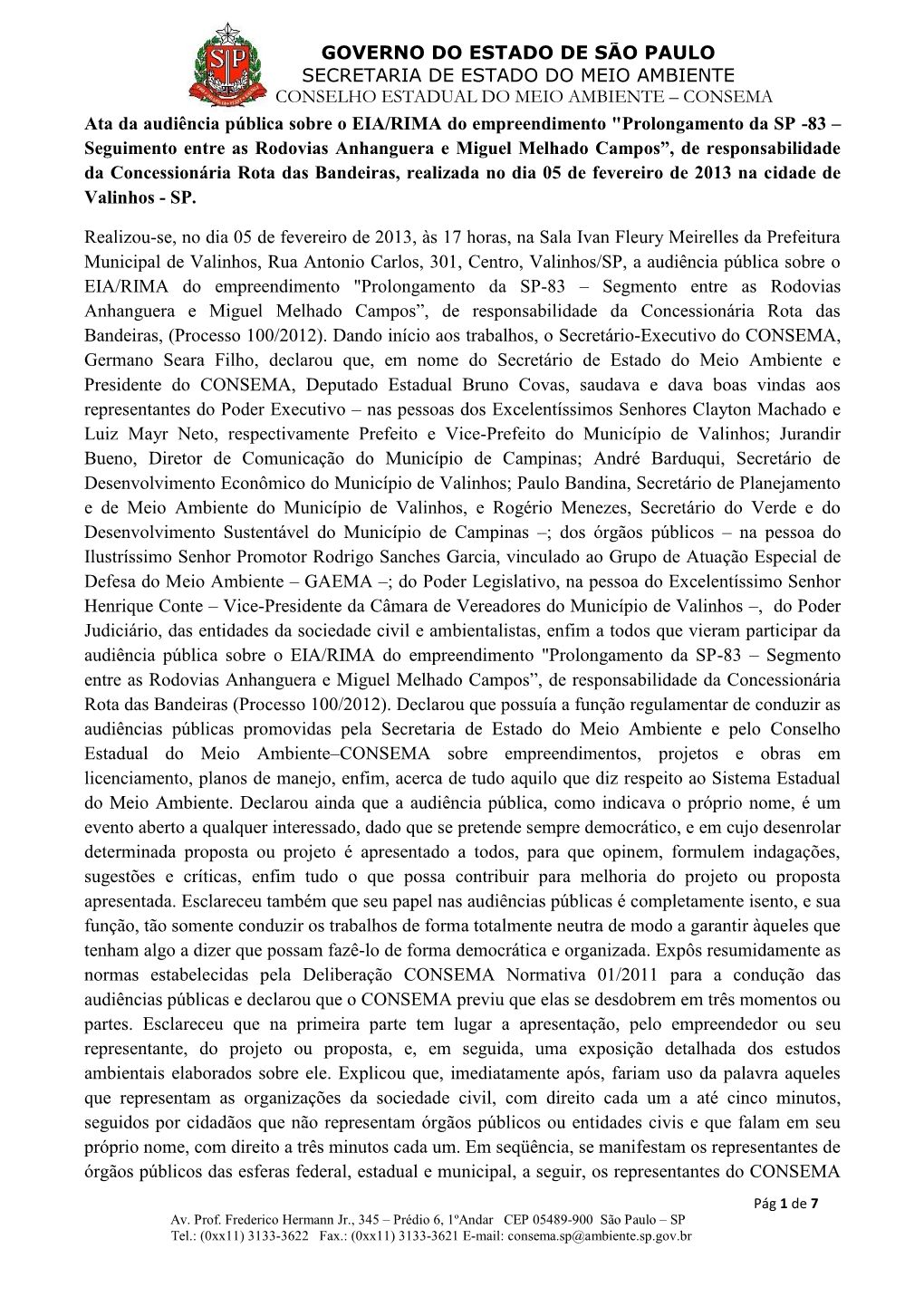 Rota Das Bandeiras, Realizada No Dia 05 De Fevereiro De 2013 Na Cidade De Valinhos - SP