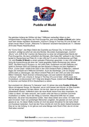 Puddle of Mudd