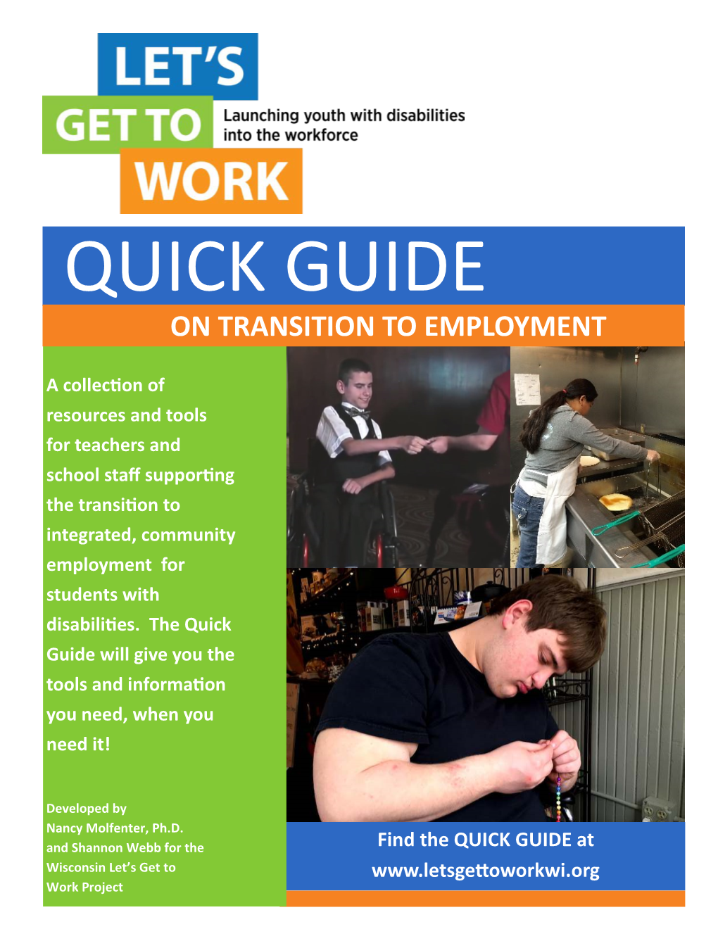 Quick Guide on Transition to Employment