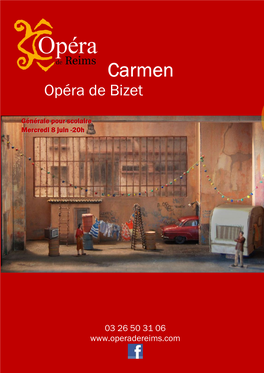 Carmen Opéra De Bizet