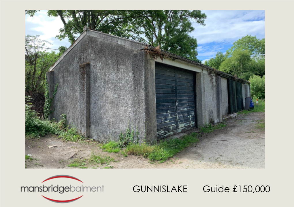 GUNNISLAKE Guide £150,000