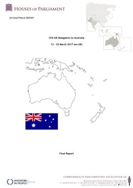 CPA UK Delegation to Australia 13
