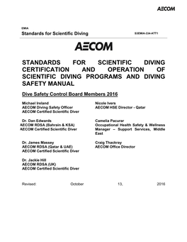 Standards for Scientific Diving S3EMIA-334-ATT1