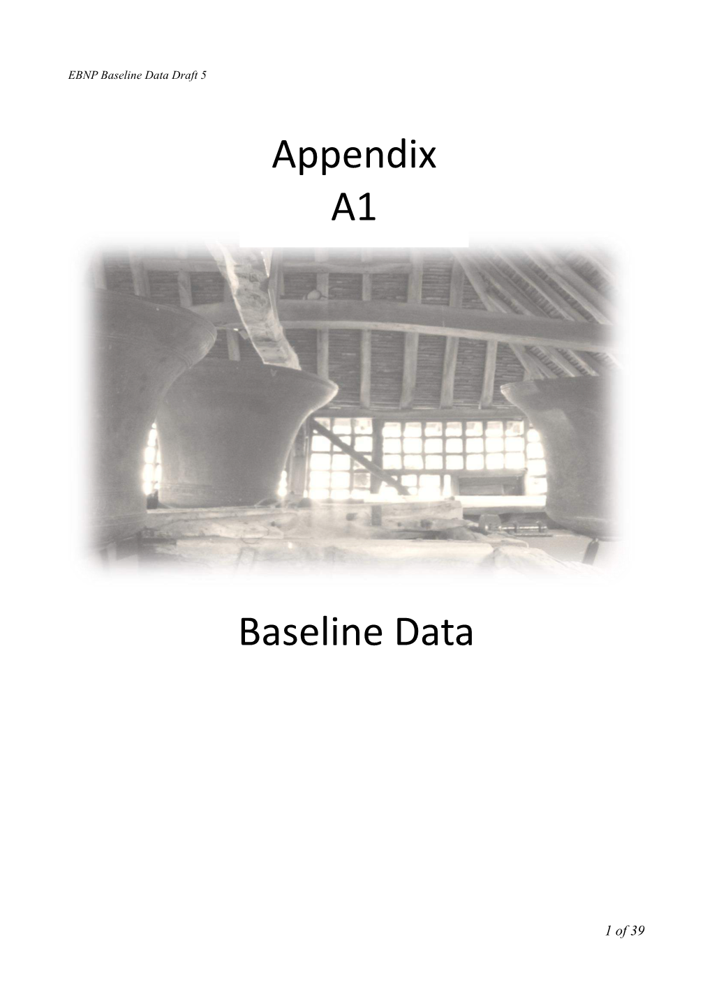 Baseline Data Appendix A1