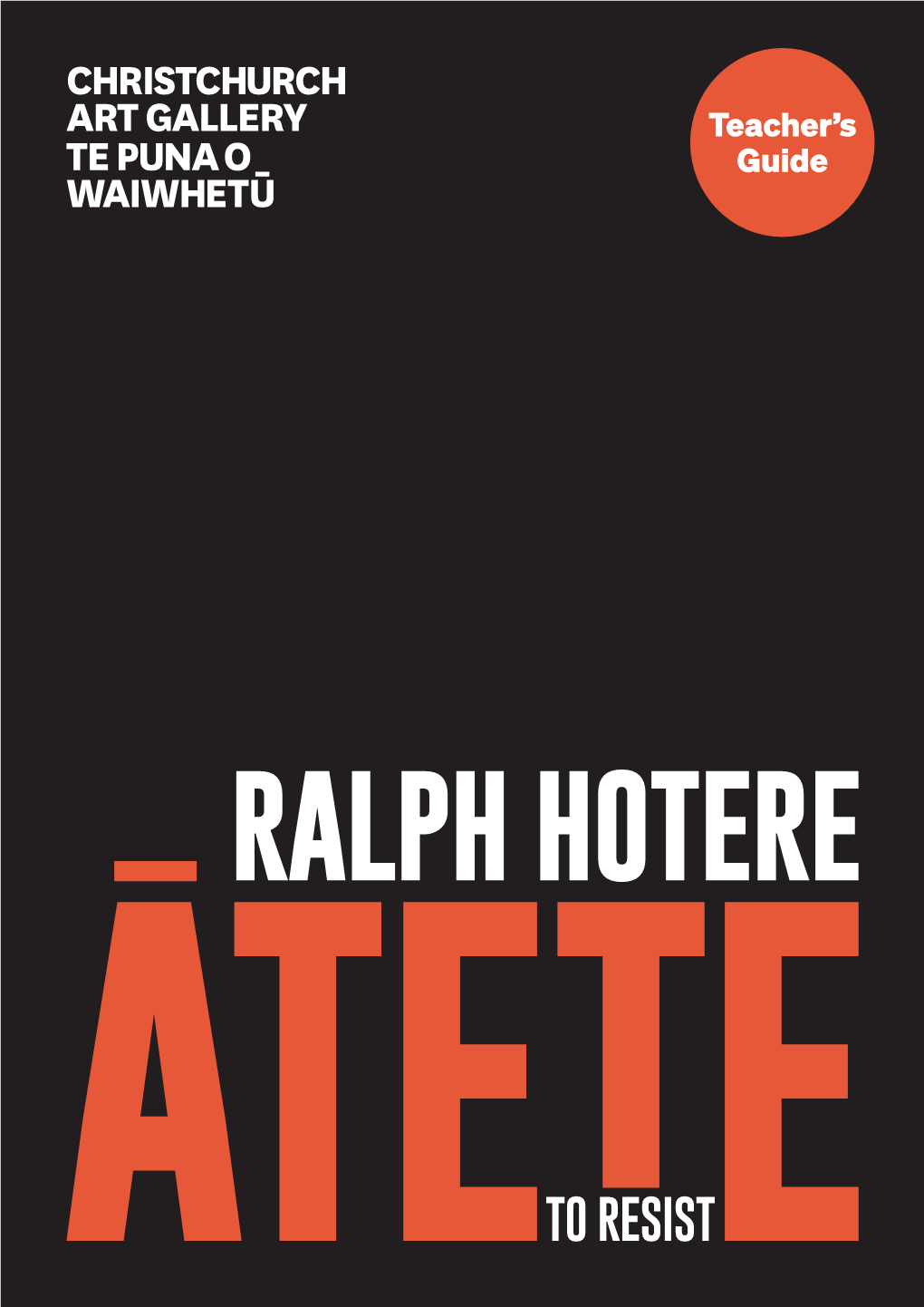 Ralph Hotere: Ātete (To Resist)