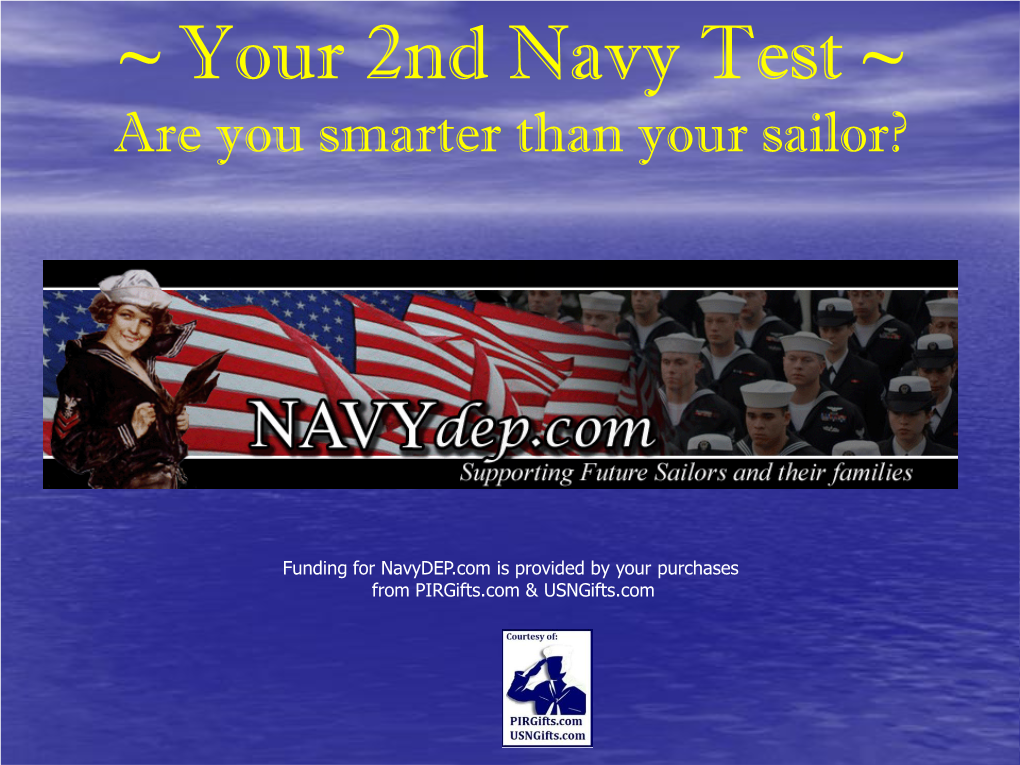 Naval Organization