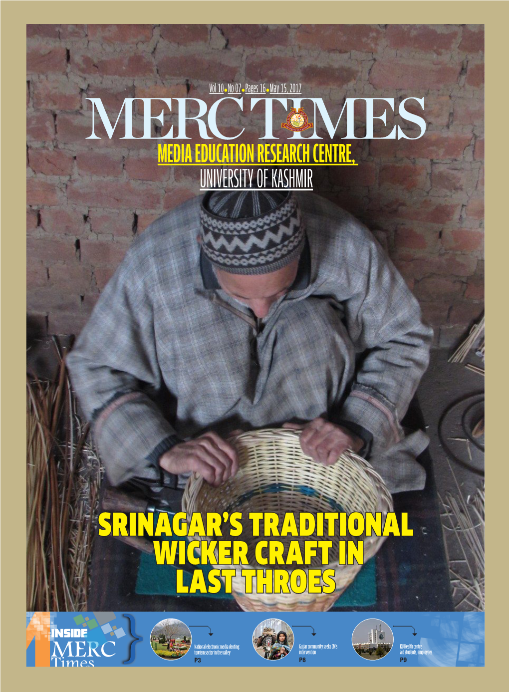 Srinagar's Traditional Wicker Craft in Last Throes