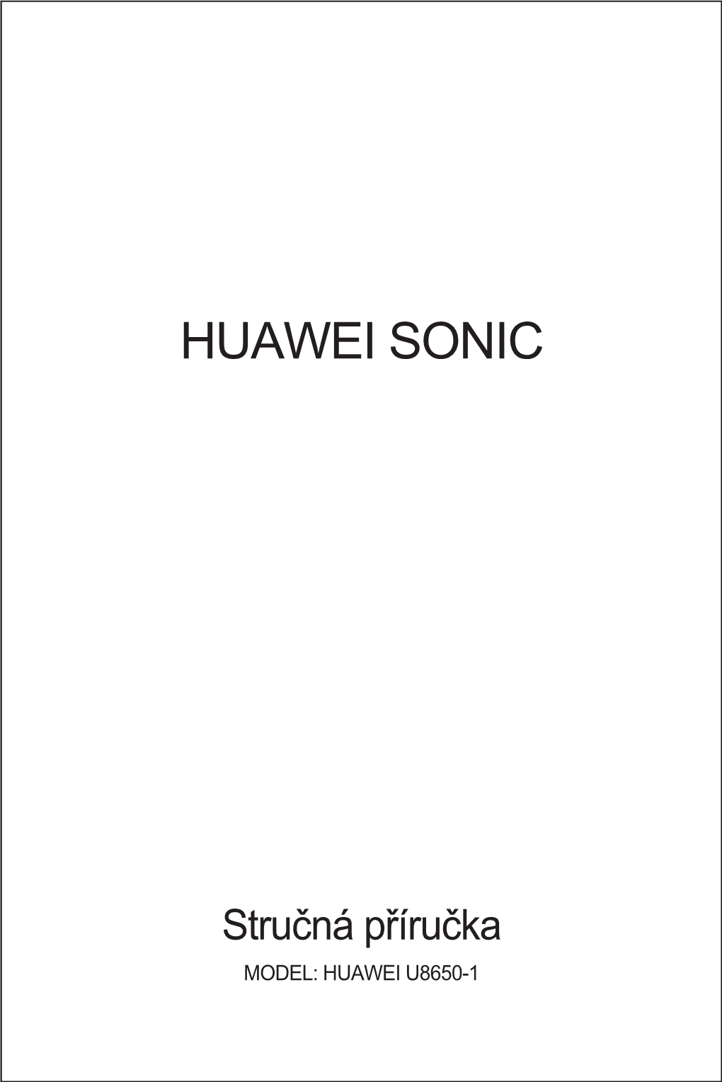 Huawei Sonic