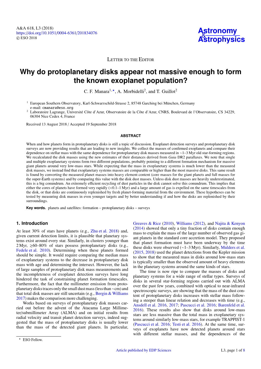 Why Do Protoplanetary Disks Appear Not Massive Enough to Form the Known Exoplanet Population? C