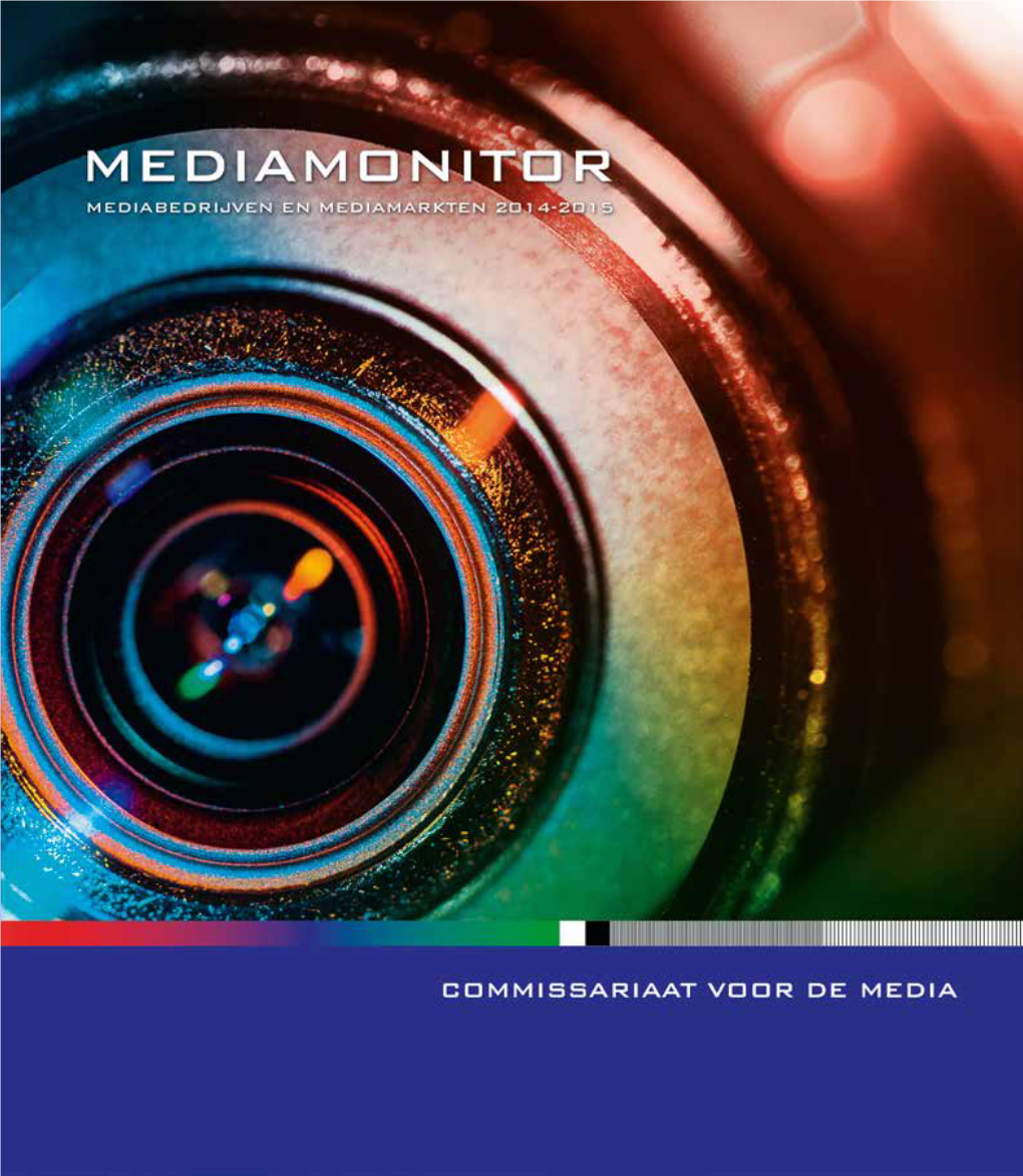 Mediamonitor – Mediabedrijven En Mediamarkten 2014-2015