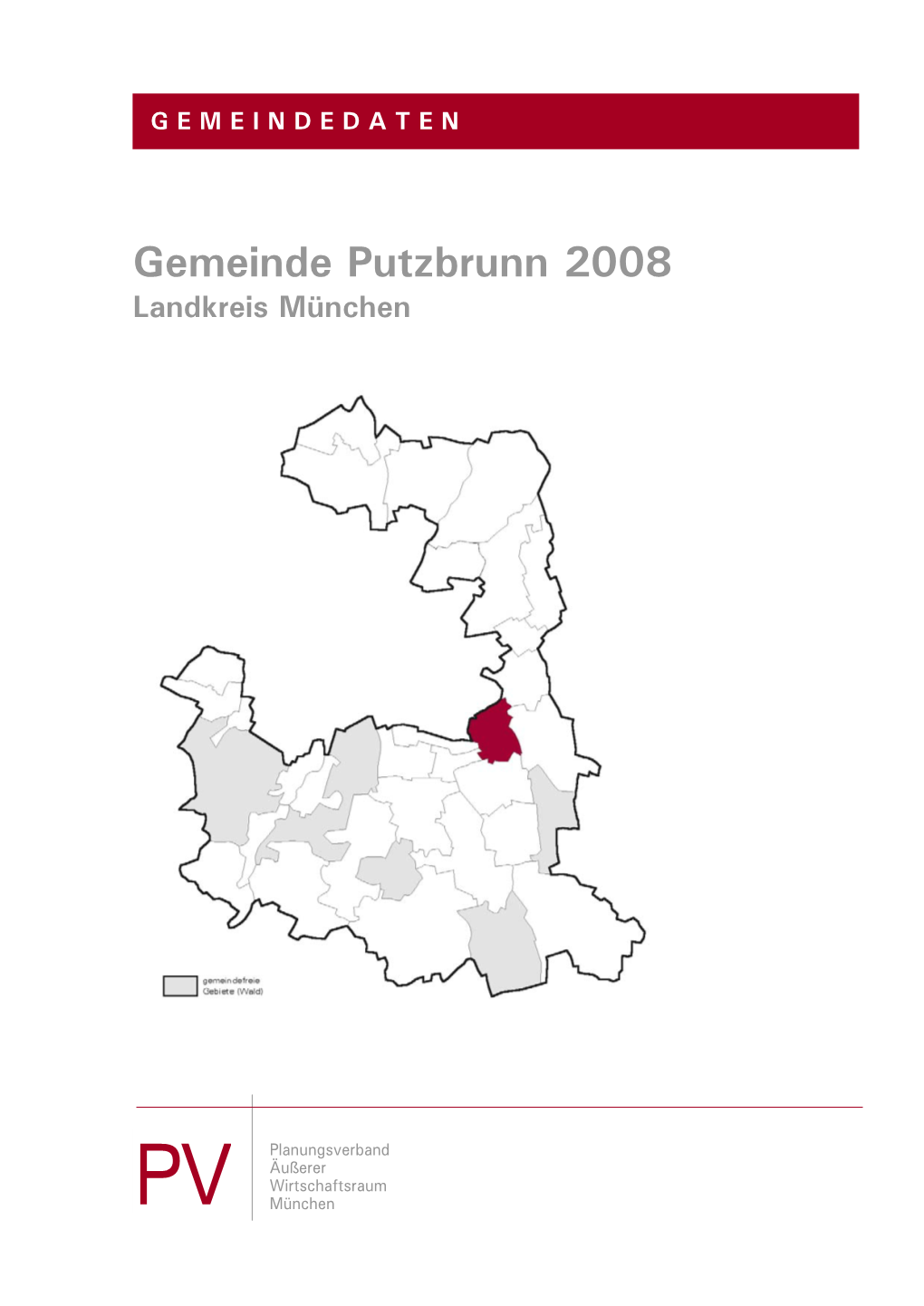 Gemeinde Putzbrunn 2008 Landkreis München