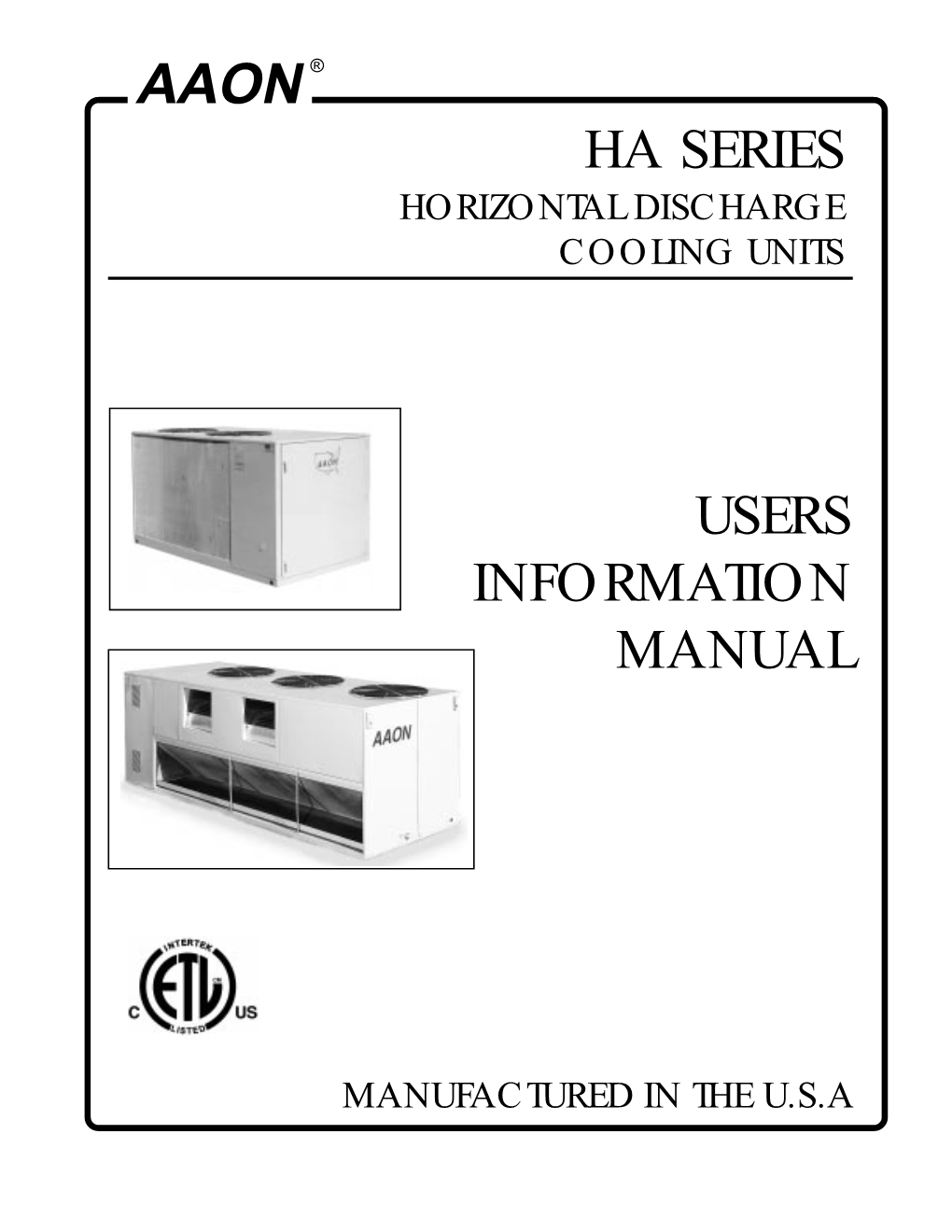 HA Usersmanual 000101.Pdf