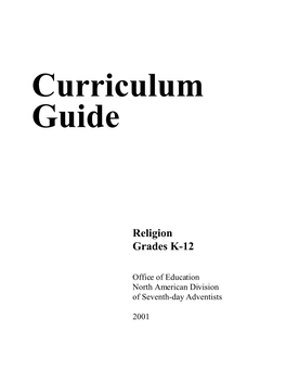 Religion Grades K-12