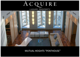 The Penthouse Mutual Heights Mutual Heights “Penthouse” Cape Town
