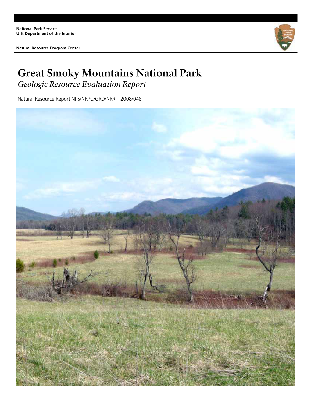 Great Smoky Mountains National Park Geologic Resource Evaluation Report