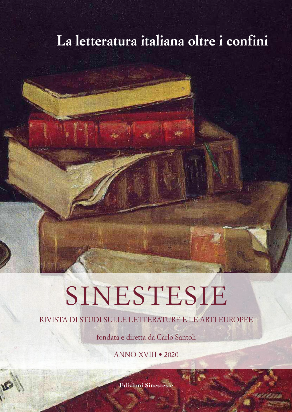 Sinestesie XVIII, 2020 Prono.Pdf