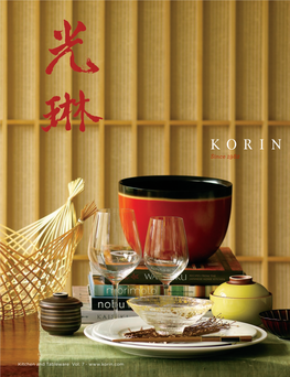 Kitchen and Tableware Vol. 7 - 1 TABLEWARE Dear Customer, 2–21 SIMPLE PORCELAIN WARE