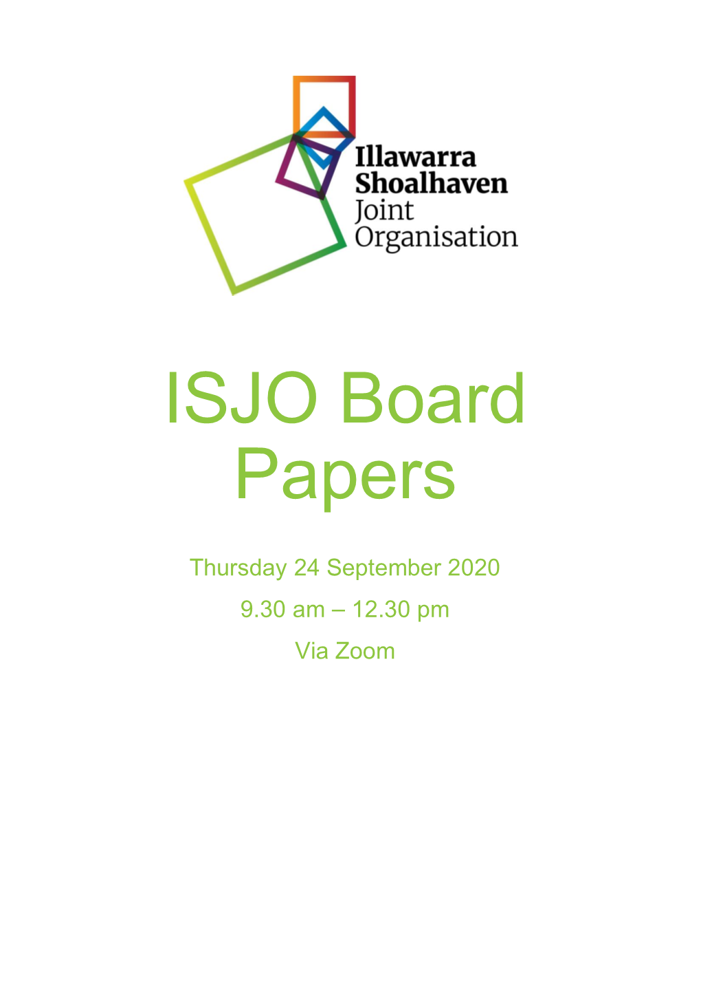 ISJO Board Papers