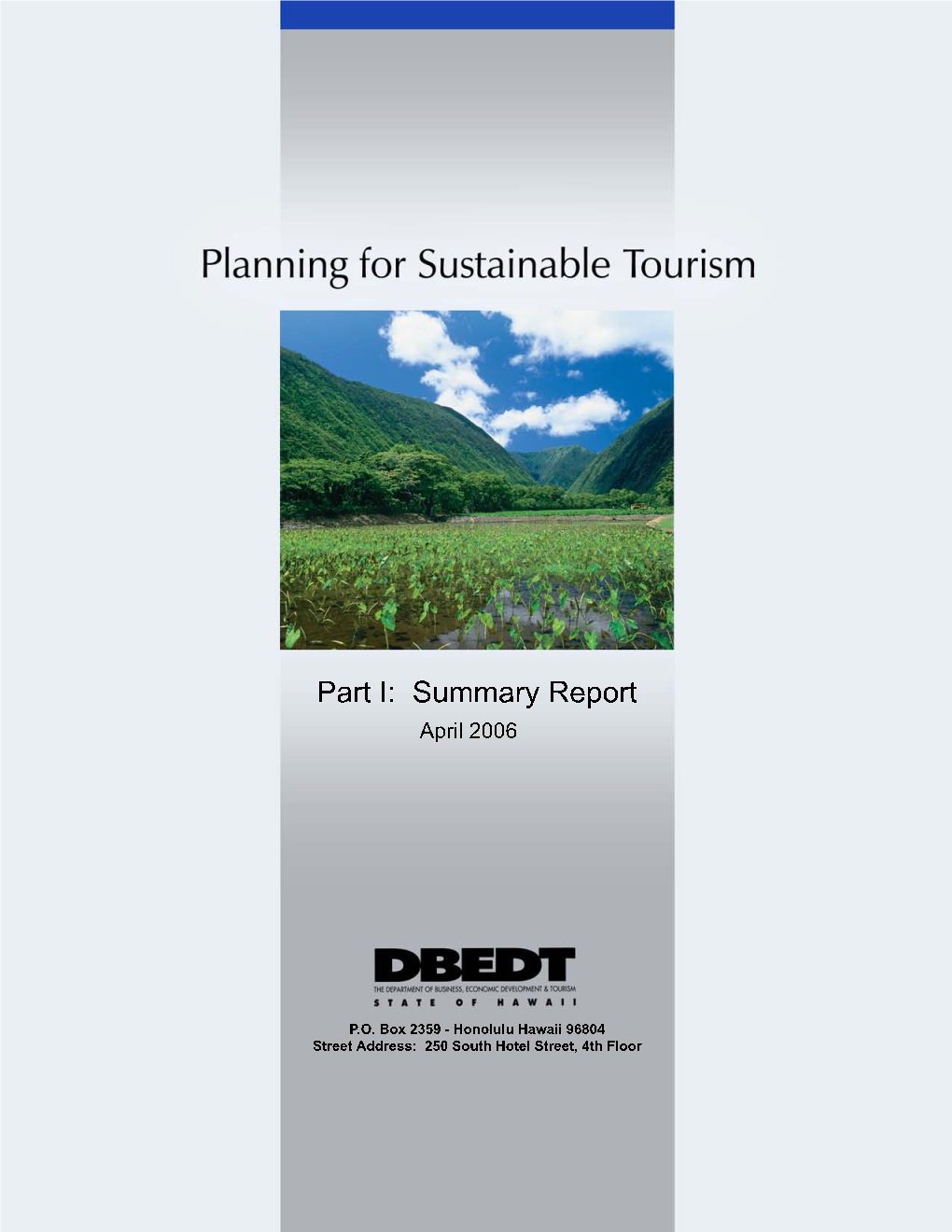 Tourism and Environmental Resources