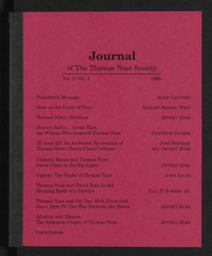 Journal of the Thomas Nast Society Vol