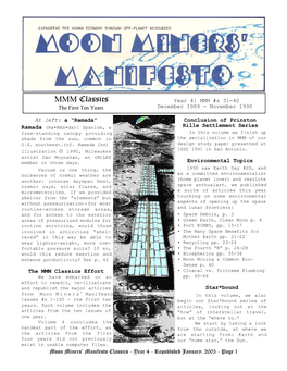 MMM Classics Year 4: MMM #S 31-40 the First Ten Years December 1989 - November 1990