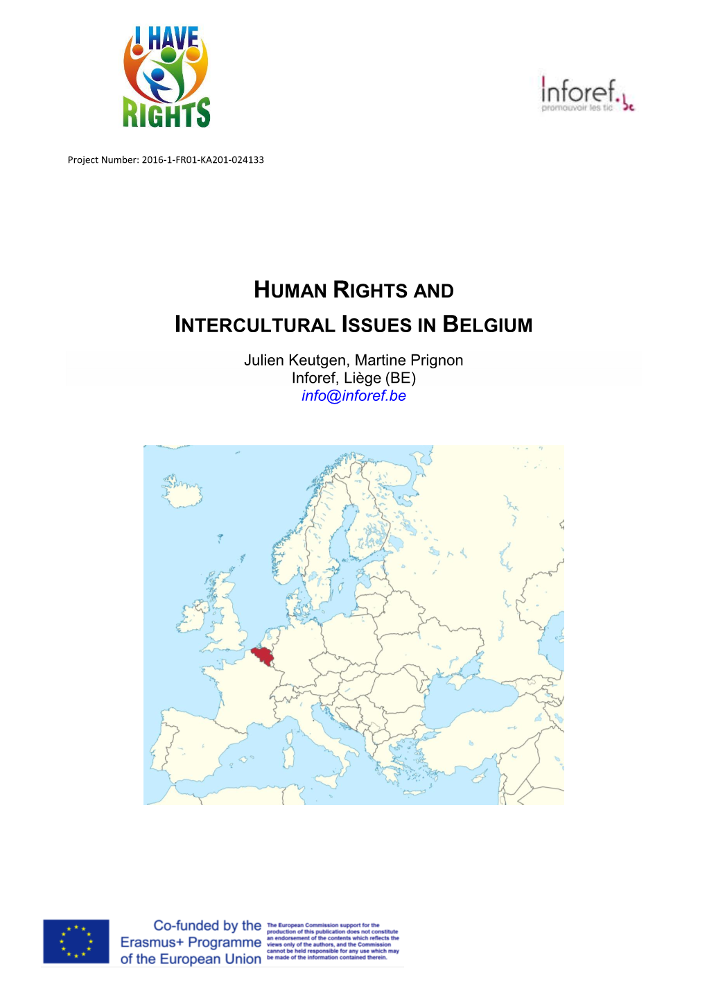 Human Rights and Intercultural Issues in Belgium