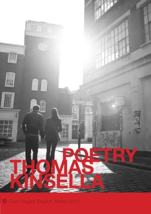 Poetry Thomas Kinsella