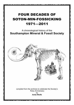 40 Years of Southampton Mineral & Fossil Society