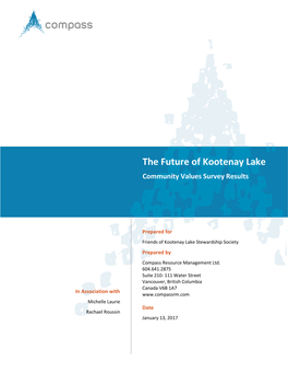 The Future of Kootenay Lake
