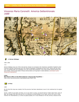 1688 Coronelli People in New Mexico