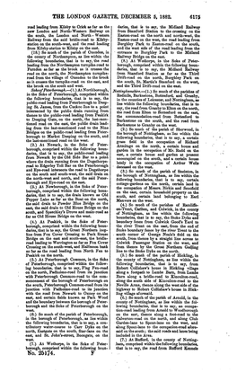 THE LONDON GAZETTE, DECEMBER 5, 1882. 6175 No