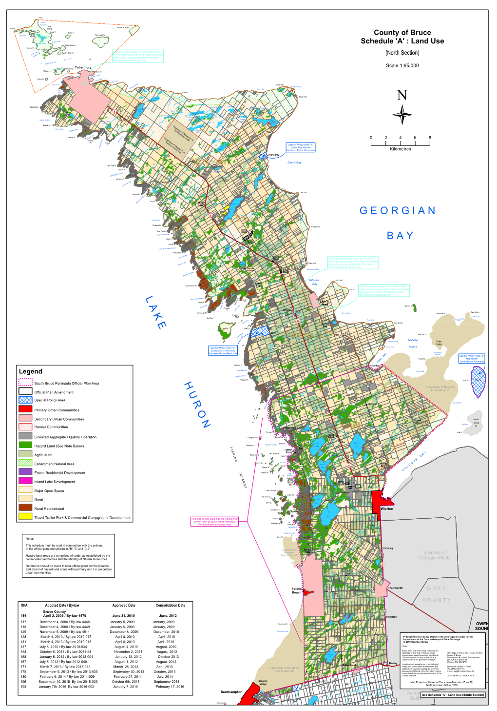 'A' : Land Use North Otter Is