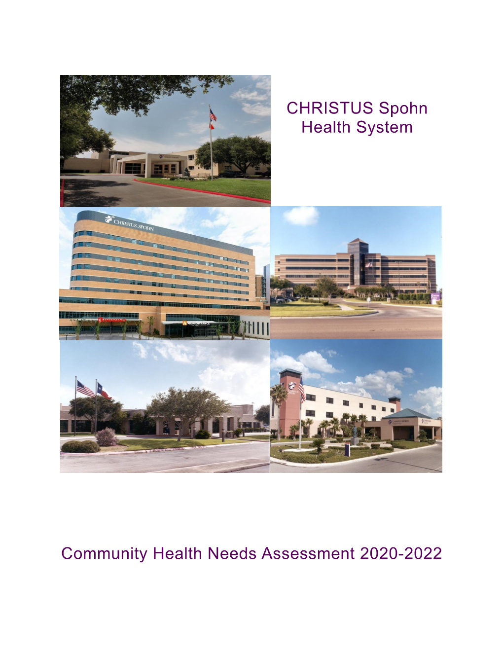 Community Health Needs Assessment 2020-2022 CHRISTUS Spohn