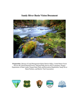 Sandy River Basin Vision Document