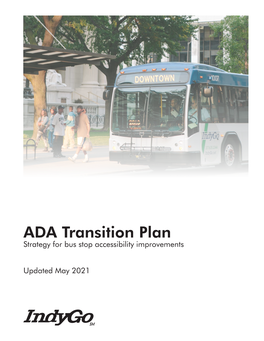ADA Transition Plan Strategy for Bus Stop Accessibility Improvements