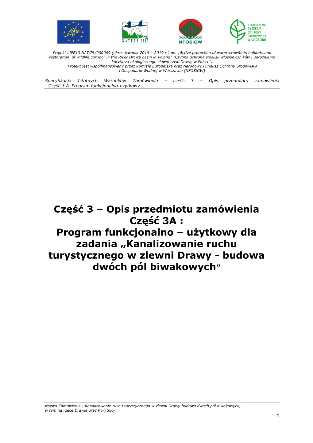 Program Funkcjonalno-Użytkowy