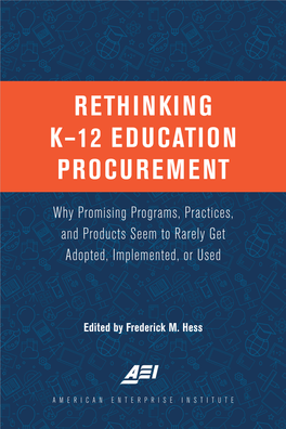 Rethinking K–12 Education Procurement