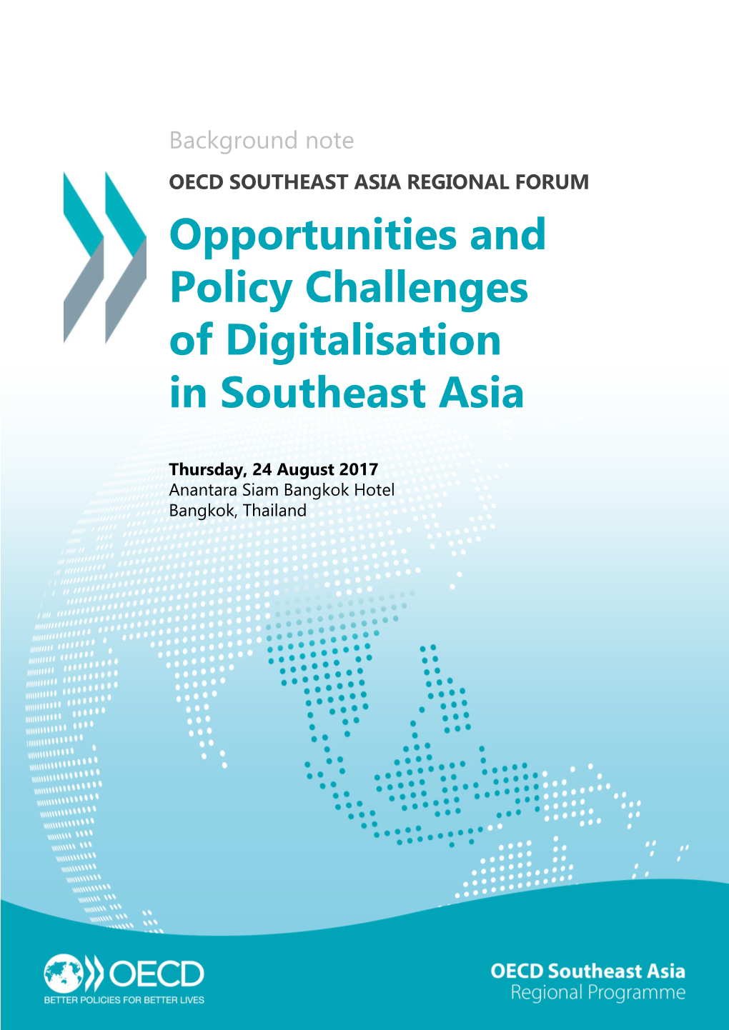 Opportunities and Policy Challenges of Digitalisation in Southeast Asia