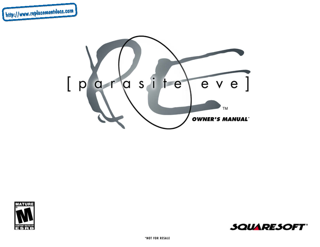 Parasite Eve - Manual - PSX.Pdf