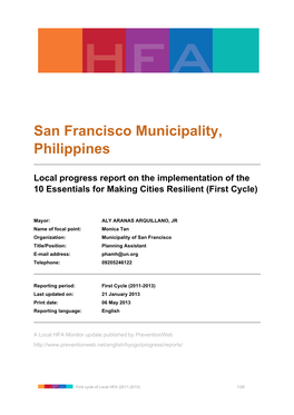 San Francisco Municipality, Philippines